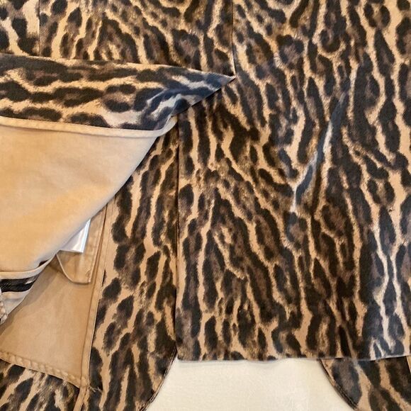 Pam and Gela Ocelot Leopard Blazer Size L - Picture 11 of 11